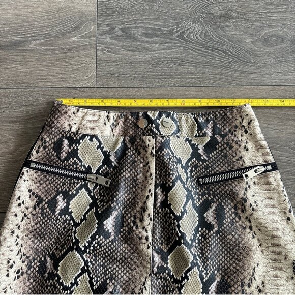 I.AM.GIA Jagger Snake Skin Printed Skirt - Picture 7 of 7